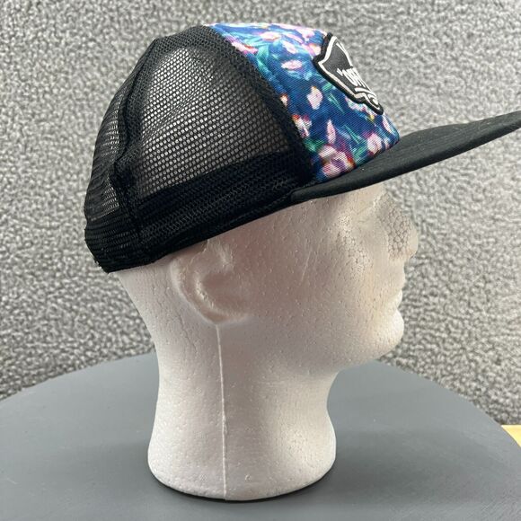Vans Off The Wall Floral Skateboard Unisex Trucker Ball Cap Hat Snapback - Picture 2 of 7